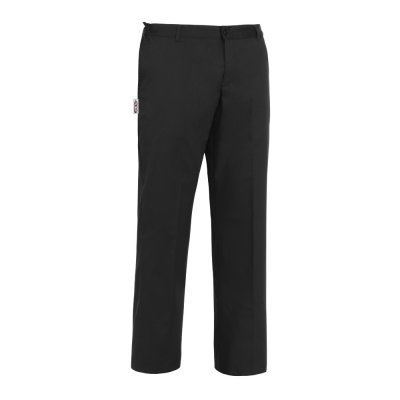 PANTALONE CUOCO CON PASSANTI E CERNIERA